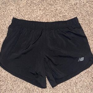New Balance Women's Black Athletic Shorts